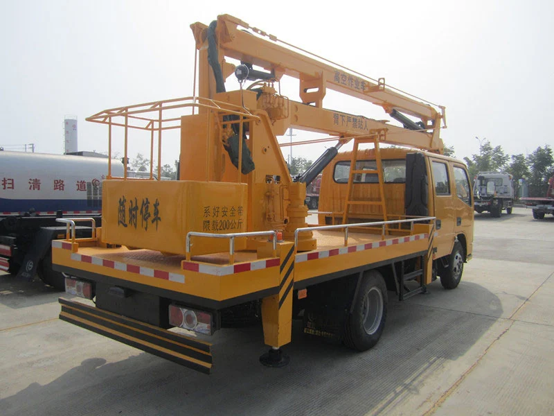 Dongfeng aerial platform truck — manufacturer photograph 4