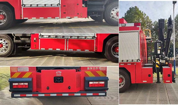HOWO Emergency Rescue Truck — published model photograph 3