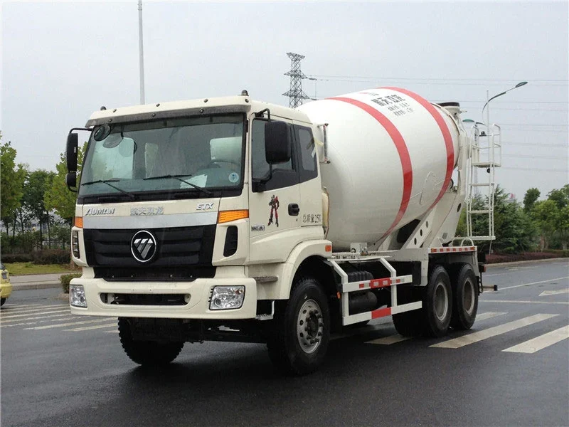 CLW Foton 6×4 Concrete Mixer Truck — reference view 3