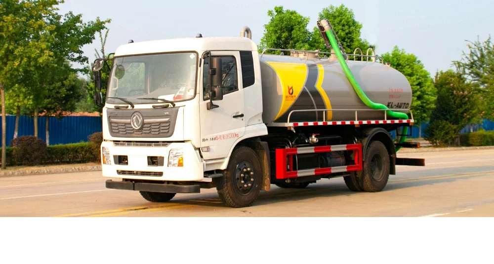 Kaili Dongfeng Tianjin 12 m³ Septic Service Truck — reference view 2