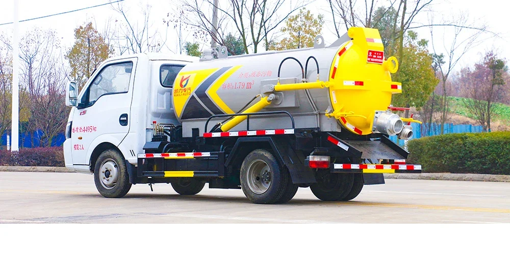 Kaili Dongfeng Tuyi Compact Vacuum Truck — reference view 4