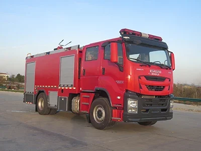 XDR Isuzu 8,400 L Water Tank Fire Truck — reference view 2