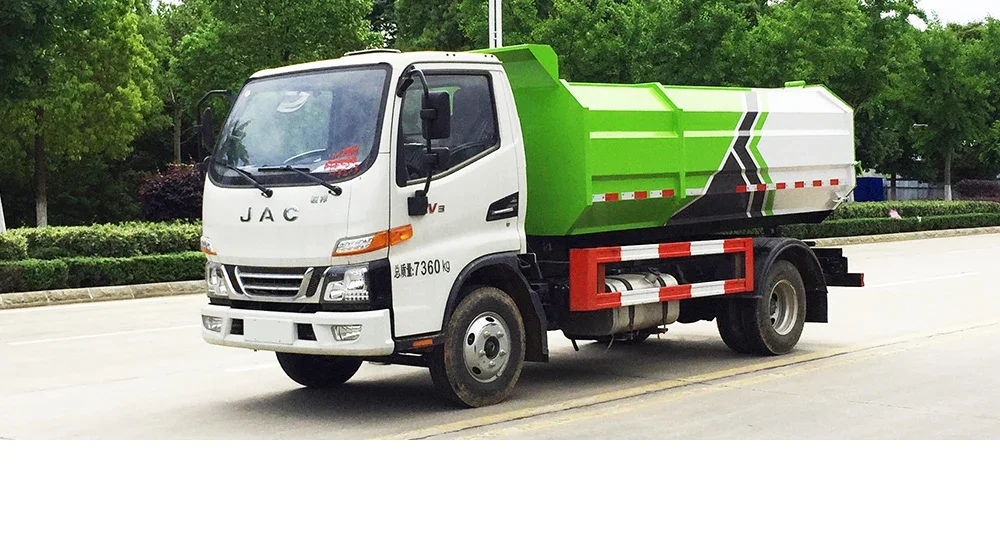 Kaili JAC 5 m³ Side-Loader Garbage Truck — reference view 2