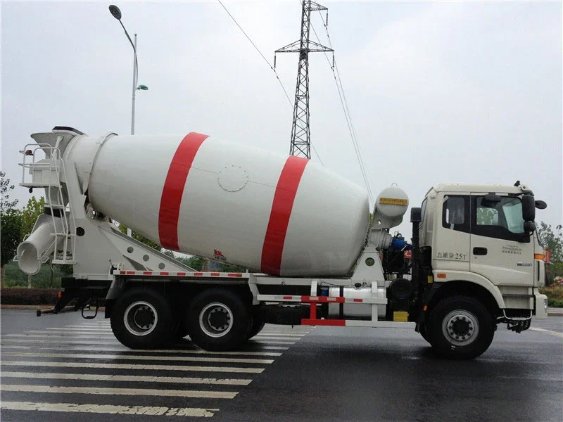 CLW Foton 6×4 Concrete Mixer Truck — reference view 4