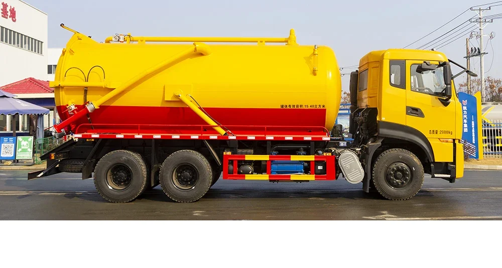 Kaili Dongfeng Tianlong 18 m³ Vacuum Truck — reference view 3