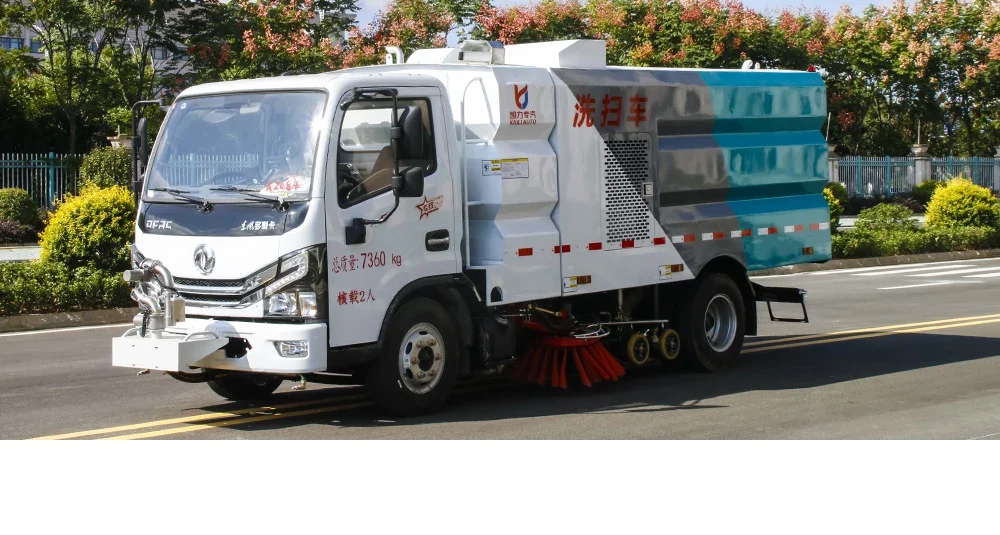 Kaili Dongfeng Compact Washing Sweeper — reference view 2