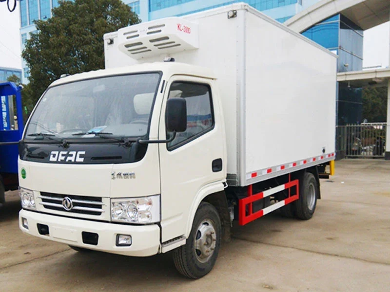 CLW Dongfeng Refrigerated Box Truck — reference view 2