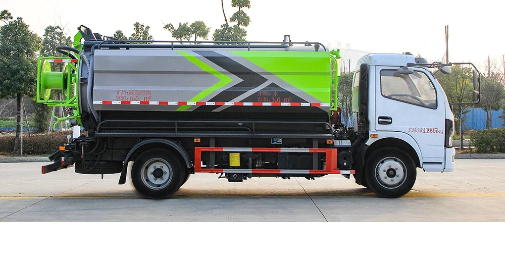Kaili Dongfeng Combination Sewer Truck — reference view 3