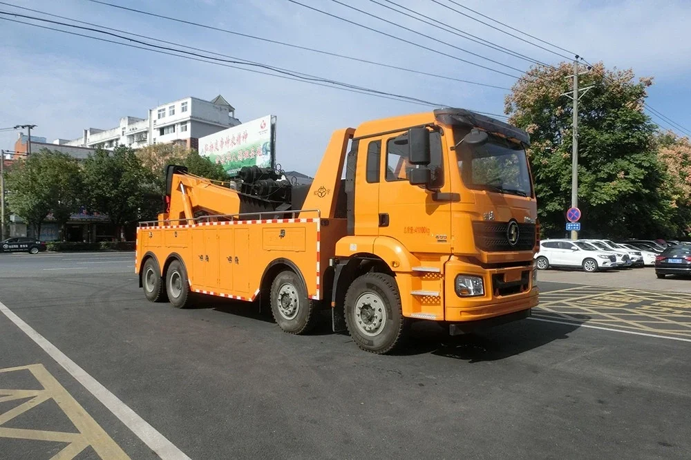 Hongyu Shacman Delong Heavy Recovery Truck — reference view 4