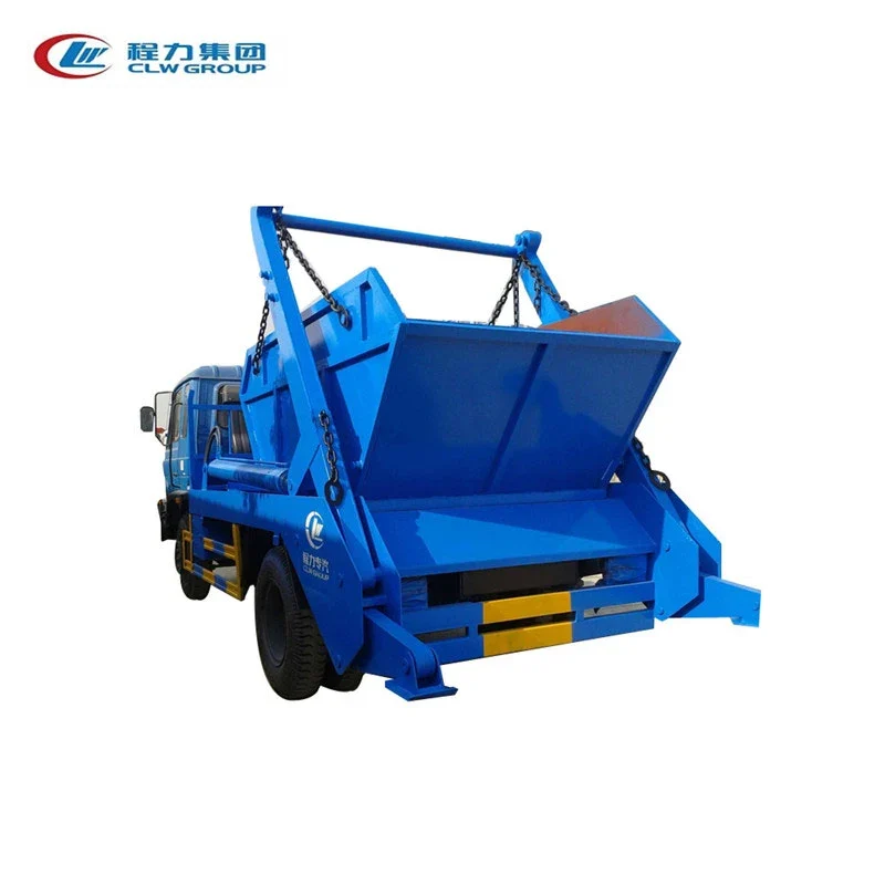 CLW Dongfeng 8 m³ Swing-Arm Collection Truck — reference view 3