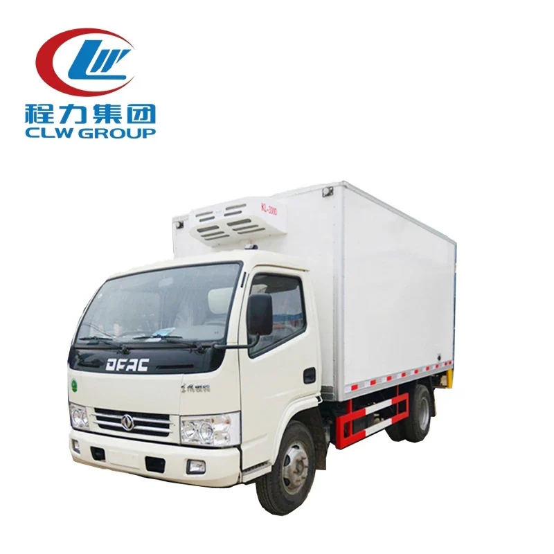 CLW Dongfeng Refrigerated Box Truck — reference view 4