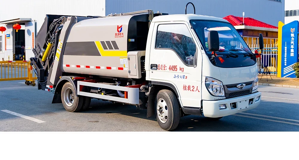 Kaili Foton Compactor: Body Volume and Bin Compatibility