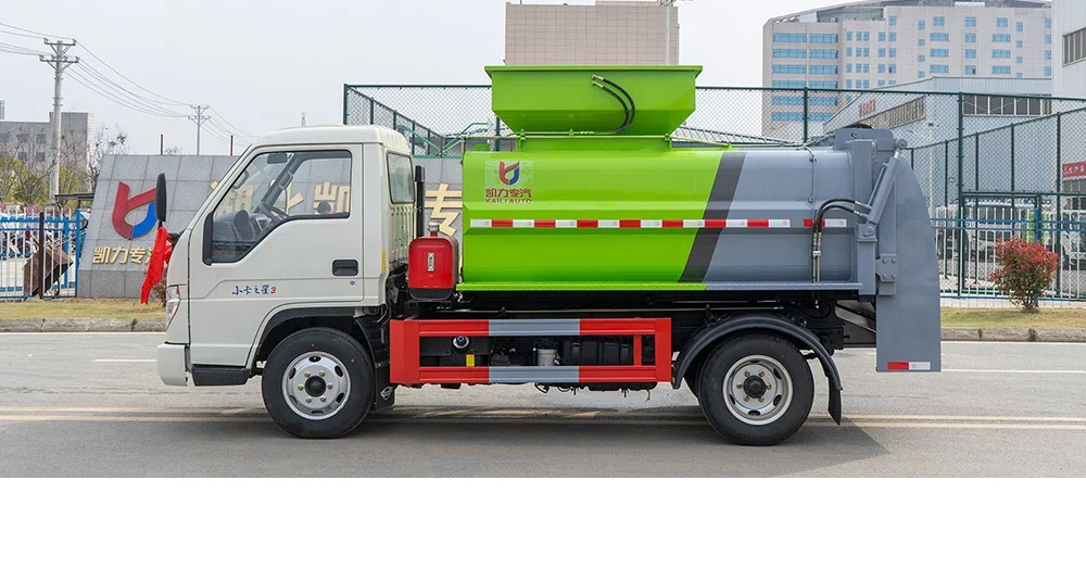 Kaili Foton 3 m³ Food Waste Truck — reference view 4
