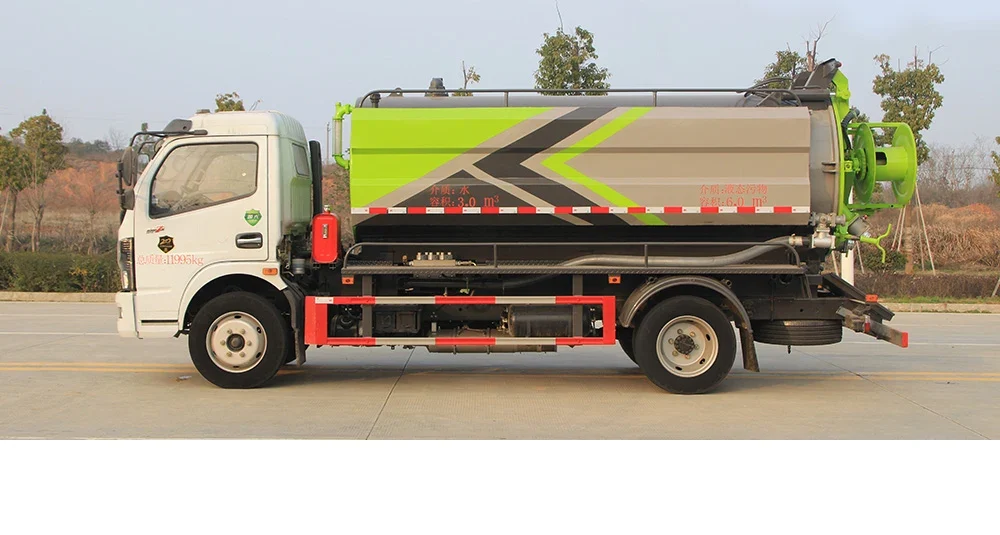Kaili Dongfeng Combination Sewer Truck — reference view 4