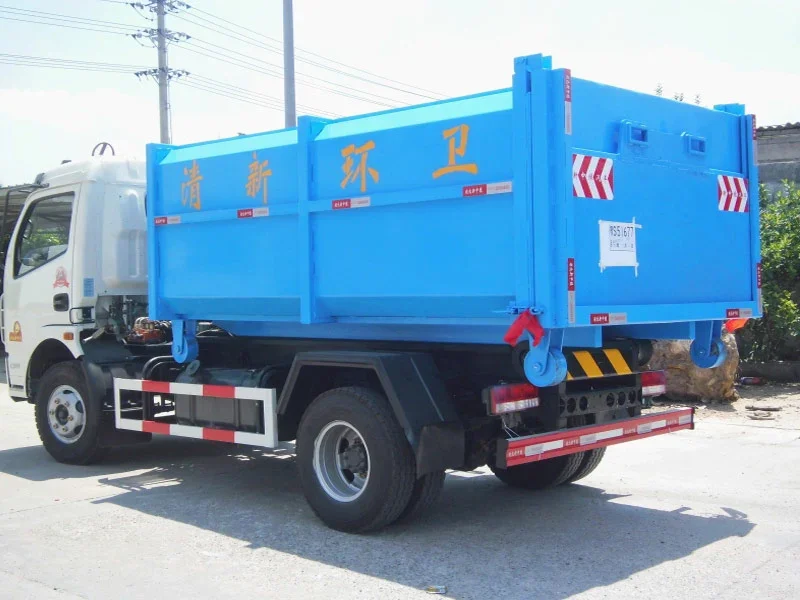 CLW Dongfeng 5 m³ Hook Loader — reference view 3