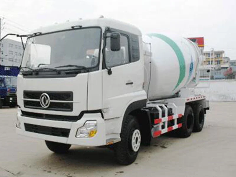 Dongfeng 6×4 Concrete Mixer: Drum Volume and Site Access